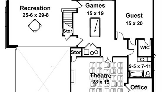 Basement Floor Plan